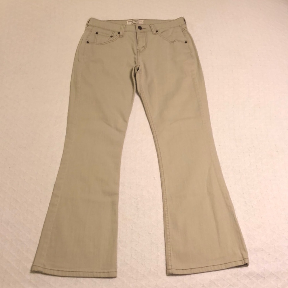 NWOT Levi’s Bootcut Stretch Jeans - Beige - Picture 4 of 8